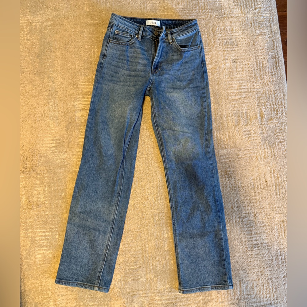 Just Black Women’s Straight Blue Jeans
